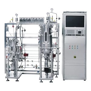 מכל תסיסה מנירוסטה עם מערכת הובלה אווירית