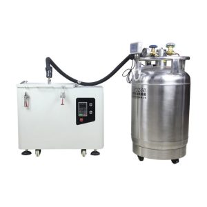 מטחנת כדור פלנטרית מקוררת בחנקן נוזלי