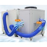 מטחנת כדור פלנטרית מקוררת אוויר בטמפרטורה נמוכה